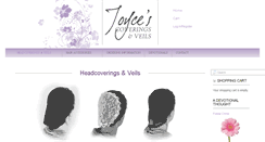 Desktop Screenshot of joycelongcoverings.com