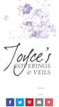 Mobile Screenshot of joycelongcoverings.com